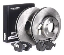 RIDEX 3405B0213 Bromssats, skivbroms