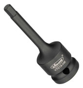 Vigor V7019-H6, Slaghylsa, Svart, 1 huvuden, 1/2", Metrisk, 6 mm