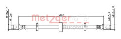 METZGER 4111492 Bromsslang