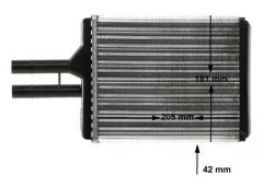 MAHLE ORIGINAL AH 145 000S Värmepaket