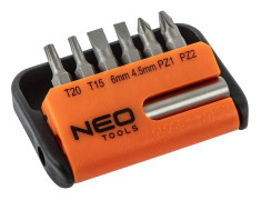 NEO Screwdriver bits 6 pcs. (06-101)