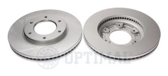 Bromsskiva Ventilerad, Framaxel - toyota hiace / commuter buss v, hiace buss iv, hiace skåp iv, hiace skåp v - OE 4351226140, 43512-26160