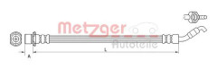 METZGER 4111511 Bromsslang