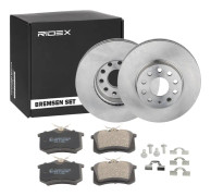 RIDEX 3405B0952 Bromssats, skivbroms