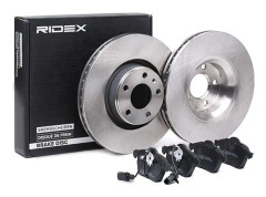 RIDEX 3405B1117 Bromssats, skivbroms
