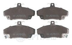 Bromsbeläggsats, Framaxel - honda, lotus, mg, rover - OE 45022S6DE01, 45022S6DE51, 45022S74E10