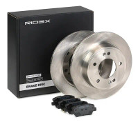RIDEX 3405B0414 Bromssats, skivbroms