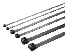Hellermann Tyton LK2A, Polyamid, Svart, 7,3 cm, V2, HF, IEC 60092 series, 27 cm