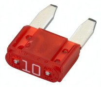 5 Hella 10 amp mini bilsäkringar 8JS728596821