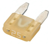 5 st Hella 25 amp mini bilsäkringar 8JS728596871