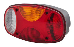 Hella Bakljus, höger, 24V, med tätning, med glödlampor - 2VP 343 640-081