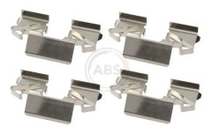 A.B.S. 1714Q Monteringssats, bromsbelägg