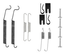 Tillbehörssats, bromsbackar, Bakaxel - mitsubishi colt vi, colt skåp/halvkombi, smart forfour - OE 454 423 02 92, 4544230292, 4600A016
