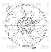 Fläkt, kylare - opel, renault, vauxhall - OE 4415579, 4501134, 7701046205