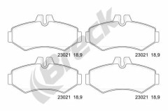 Bromsbeläggsats, Bakaxel - mercedes-benz, vw - OE 000 420 97 20, 003 420 24 20, 003 420 47 20