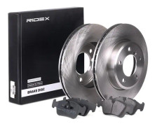 RIDEX 3405B0132 Bromssats, skivbroms