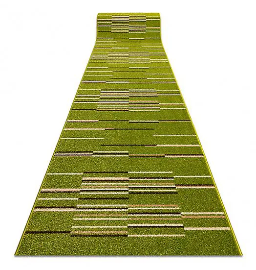 RugsX LöparVÄRME-SET FRYZ NELI grön 70 cm 70x1050 cm