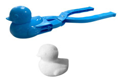 Linkrunning Pingvin anka boll dinosaurie barnformad snöboll maker Klippmakare Dinosaur formad snö sand mögel verktyg Vinter Barn Utomhus leksaker J...