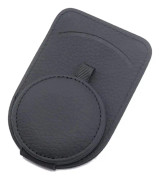 Xqday Bilglashållare Universal Car Visor Solglasögon Hållare Clip Läder glasögon