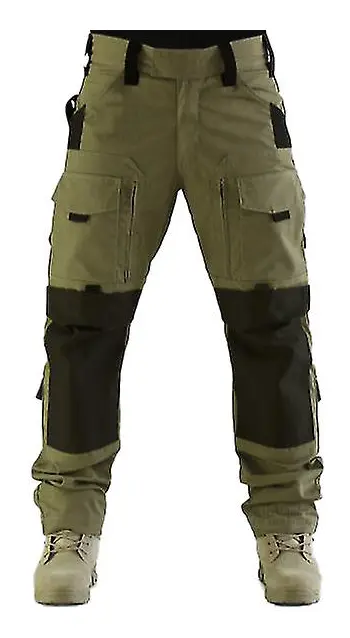 Yunshu Taktiska Cargo Byxor utomhus sport militära byxor för män XL