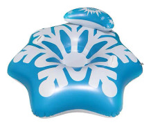 Handuo Snörör för pulka, snöslang med handtag Snowflake