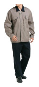 Ruili Kamelfärg Arbetsskyddsutrustning Uniform Svetsjacka 170