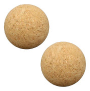 Drupum 2st Foosball Bollar - 36mm / Korkbollar Av trä