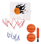 Mini basket hoop set med sugkopp för badrumskontor