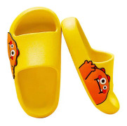 Handuo Barn Slide Sandals Girls Boys Beach Shower Söta Tofflor GUL 17