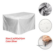 Hushålls kontorsskrivare bror hp skrivare dammskydd skydd anti damm vattentät stol bord arrangör förvaringsväska Silver 45x40x25cm