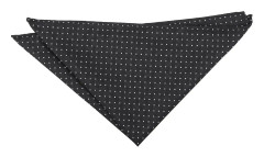 DQT Svartvit geometrisk pin prick ficka kvadrat Svart/vit
