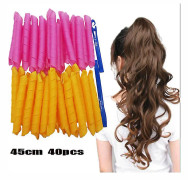 Hår curler 45cm Magic Curling Iron Frisör verktyg 40pcs
