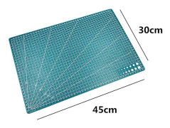 Hållbar A3 Pvc skärmatta Patchwork Cut Pad, grön färg