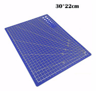 Hållbar A4 Pvc skärmatta Patchwork Cut Pad, Blå färg