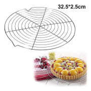 Bakning cake net rack rund tårta netto kylställ 32,5 cm, tårta