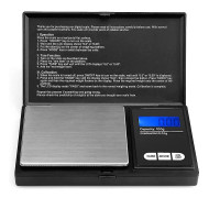 Mikasa 0,1 g - 1 000 g elektronisk digital fickvägningsskala med lcd-bakgrundsbelyst skärm 1000g