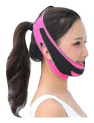 Elastiskt ansikte smalare bantning bandage ansikte bantning rem kindlyft Chin Slim V Line Shaper Bälte