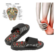 Fotfiler hälso-och sjukvård akupunktur zonterapi shiatsu fjäder roterande 3d fot skor fotvård verktyg