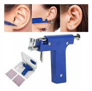 Örhängen vuxen öra organ piercing pistol verktyg öron näsa navel pistol maskin med 98st studs kit