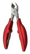 Toenail Sax Nagelband Sax Trimmer Clippers Manikyr Remover Makeup Remover Röd