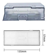 För Roborock S7 S7maxv T7s Plus Ny dammbox dammsugare Robotdelar Robot soptunna låda med Hepa Filter Parts Tillbehör