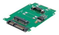Datortillbehör ställer in msata mini pci-e ssd-hårddisk till 2,5 tums sata-omvandlarkort