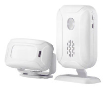 Trådlös Pir Motion Detector Remote Motion Alarm Detector Dörrklocka Larm