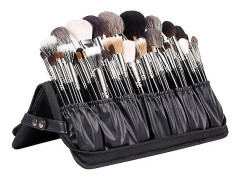 Kosmetiska toalettväskor makeup artist speciell makeup väska bärbar makeup borstpåse lagring väska stor kapacitet med smink