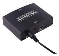 Datortillbehörsuppsättningar 1080p hd hdmi till ypbpr video och r /l ljudadapterkonverterare svart