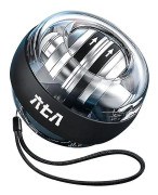 Hand motionärer ledde gyroskopisk powerball autostart range gyro power handled boll svart