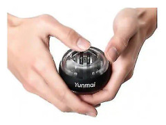 Hand motionärer yunmai handled boll ledde tränare slappna gyroskop boll svart
