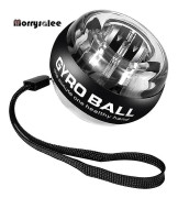 Hand motionärer själv start powerball handled power hand boll muskel slappna av snurrande handled tränare svart