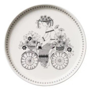 Arabia - Emilia 6 st Frukost / Förrätts tallrikar 19 cm Design Raija Uosikkinen