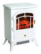 Väggkamin flameffekt 950/1850W vit